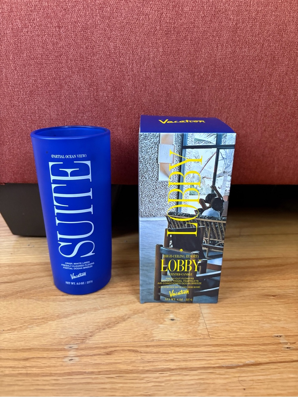 Set of 2 Vacation Home Resort Scented Candles - Lobby and Suite